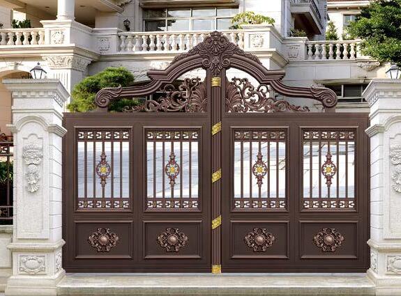 铝艺大门定制(图2) 铝艺大门定制(图2)
